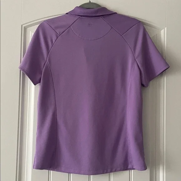 Callaway Women's Purple Golf‎ Polo Shirt Large - Picture 5 of 6